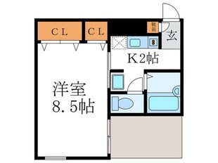 マ・メゾンの物件間取画像